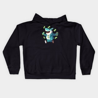 Suited Shark! Kids Hoodie